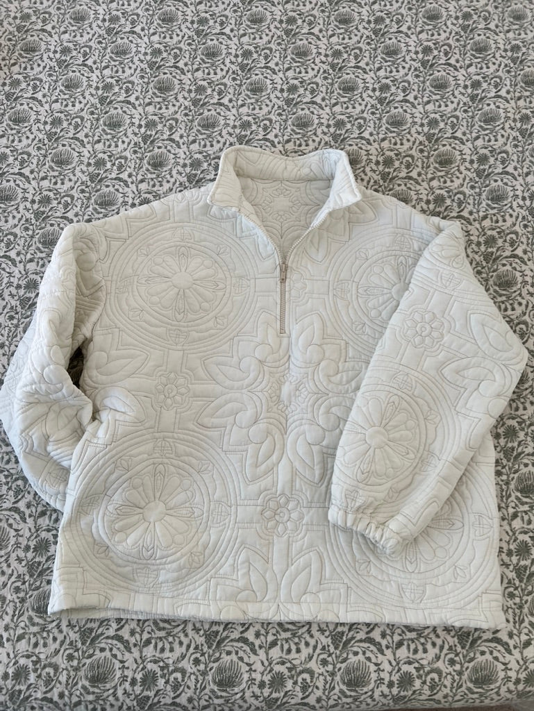 Women's Quarter Zip Quilted Jacket