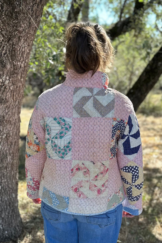 Pink Quilt Jacket